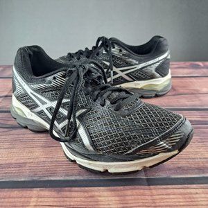 Asics Gel Flux 4 Womens Size 7.5 Black Running Shoes Black Athletic Sneakers